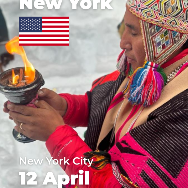 12 April: New York Iniciacion Chamanica